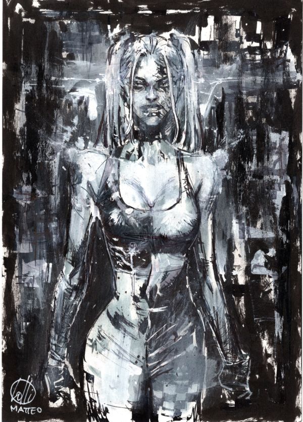 Image for Harley Quinn sketch by Matteo Lolli