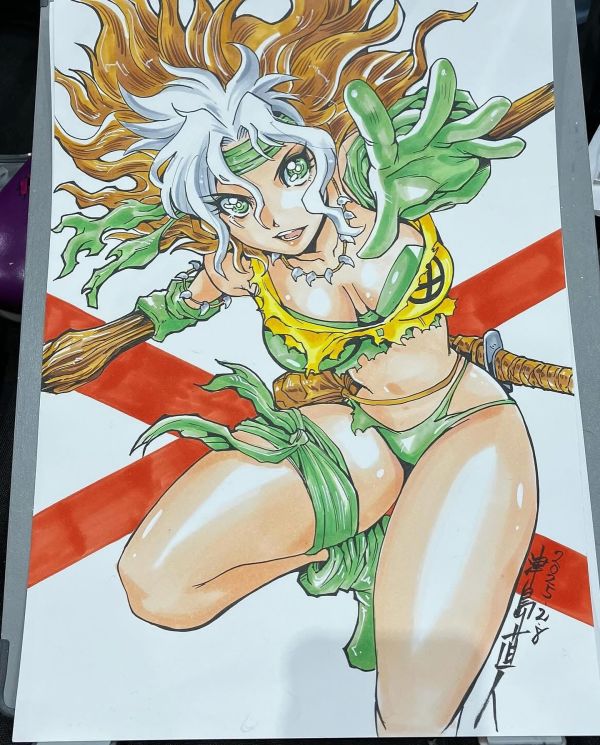 Image for One Naoto Tsushima Commission drawn at Osaka Comic Con 2025 (Mail away available!)