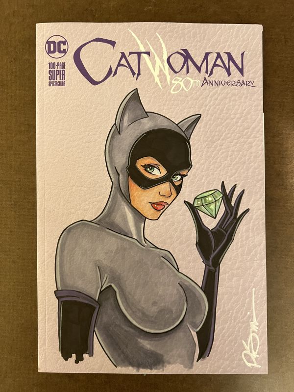 Image for Original Catwoman Sketch Cover by Peter Smith
