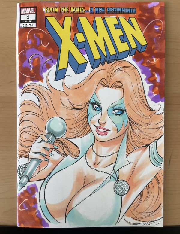 Image for Dazzler by Alé Garza on X-Men blank