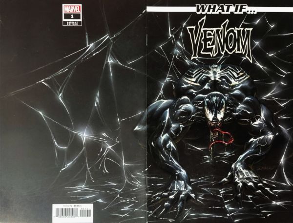 Image for Venom Black sketch cover original Art by Manu Silva 