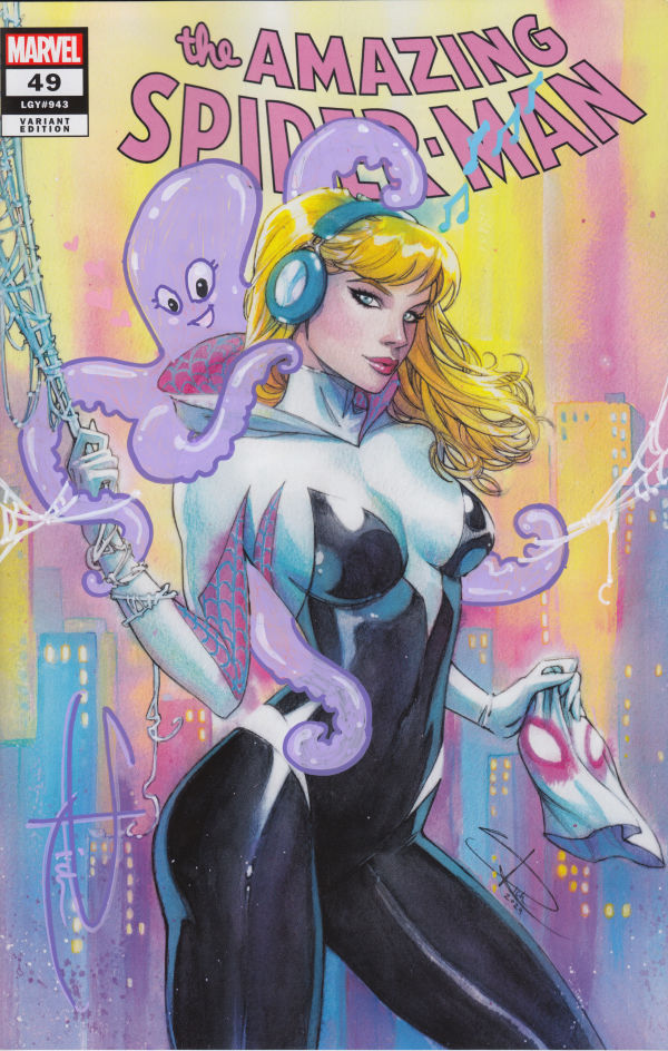Image for The Amazing Spiderman #49 Cover with Remark- Sabine Rich 