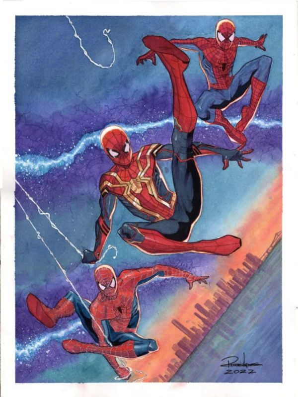 Image for Spider-Man No Way Home Illustration by Rafael Domingues
