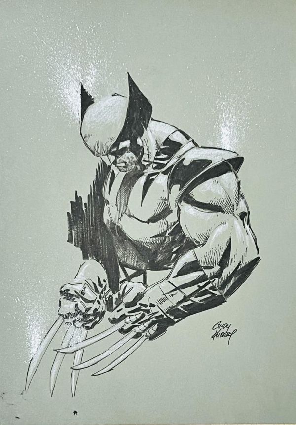 Image for Wolverine Half Figure Sketch by Andy Kubert