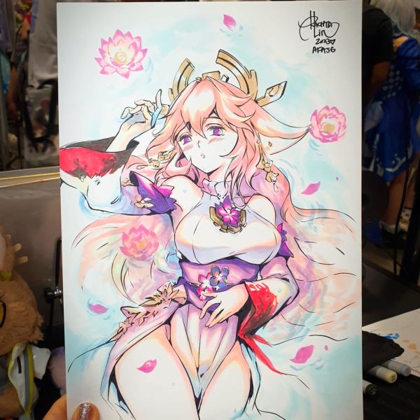 Image for Rachta Lin Convention Commission Priority at Lake Como Comic Art Festival 2025