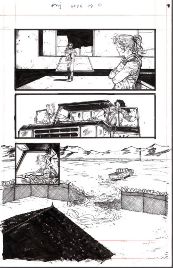 Image for The Ghost Fleet #6 pg 12 - Early DWJ (Daniel Warren Johnson)