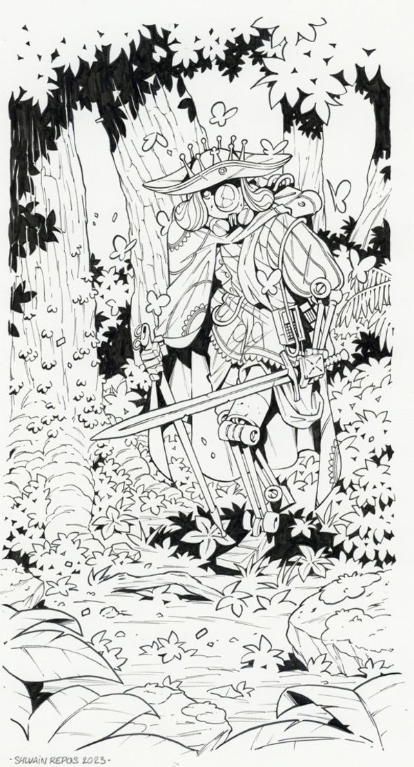 Image for Sylvain Repos Convention Commission Priority at Lake Como Comic Art Festival 2025