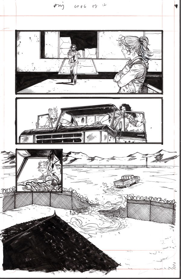 Image for The Ghost Fleet #6 pg 12  - Early DWJ (Daniel Warren Johnson)