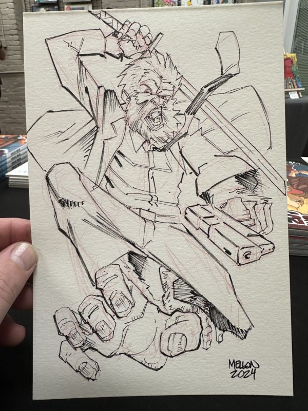 Image for Marvel's Hit-Monkey sketch