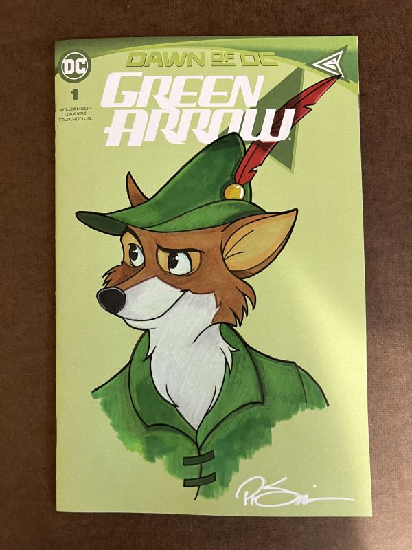 Image for Original Robin Hood Sketch Cover by Peter Smith