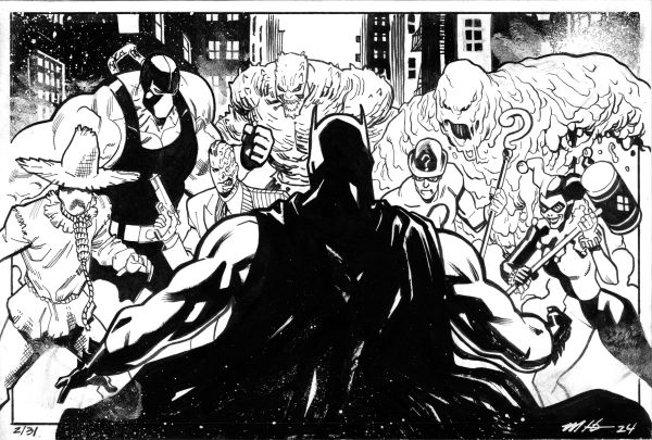 Image for Mike Hawthorne Arttrober: Batober Day 2 - Threat
