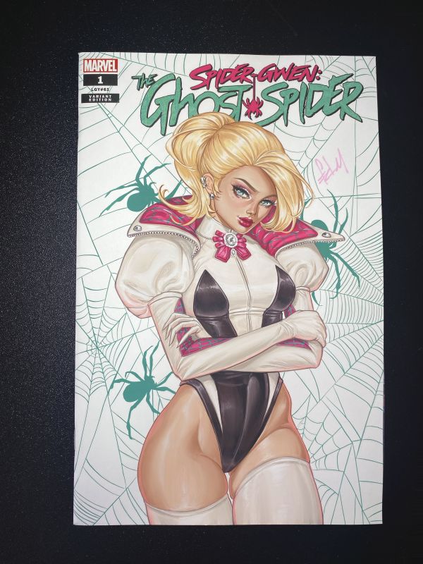 Image for Victorian Spider Gwen Gouache Cover Art