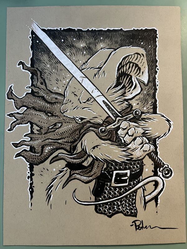 Image for First Spot On David Petersen's Commission List at Lake Como Comic Art Festival 2024