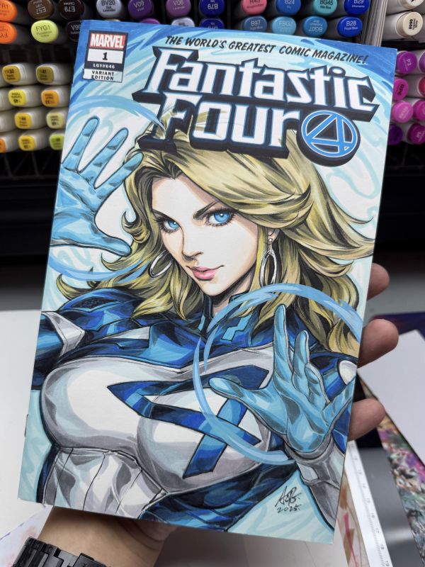 Image for Marvel Rivals Sketch Cover - Sue Storm