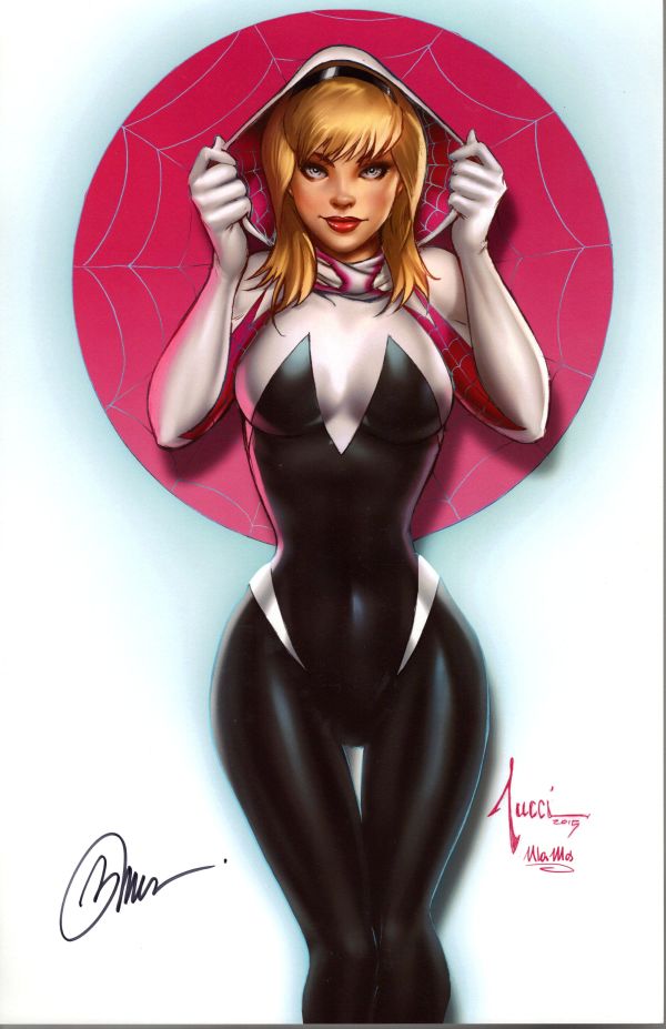 Image for SPIDER-GWEN PRINT SIGNED BILLY TUCCI