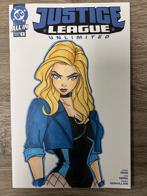 Image for Original Black Canary Illustration 