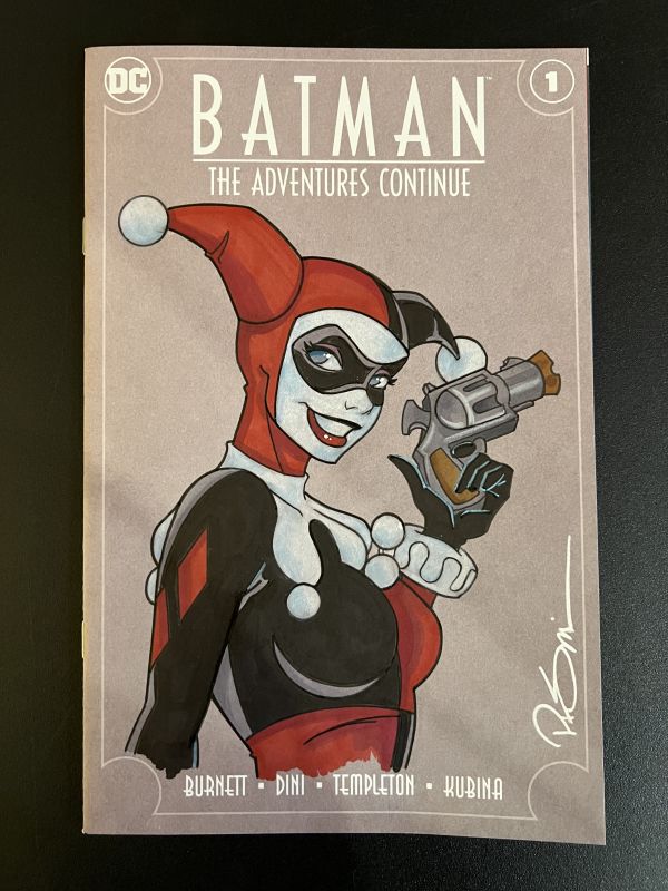 Image for Original Harley Quinn Illustration by Peter Smith 