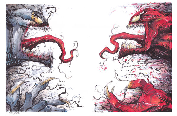 Image for Venom Carnage  2 original artworks 