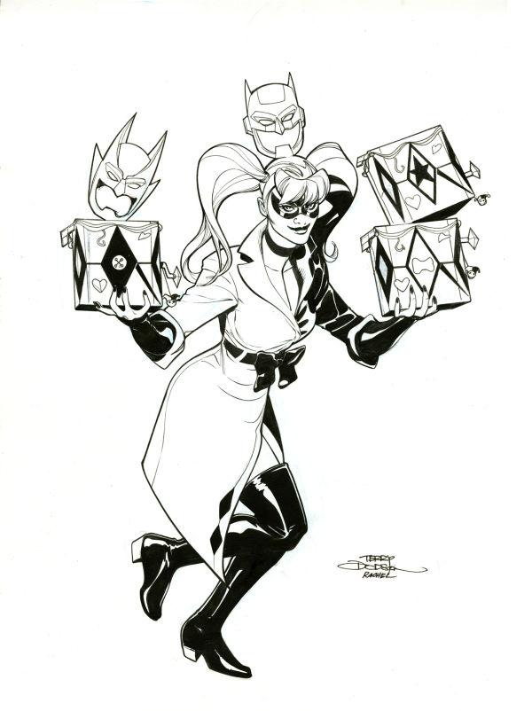 Image for Modern Harley Quinn by Terry and Rachel Dodson