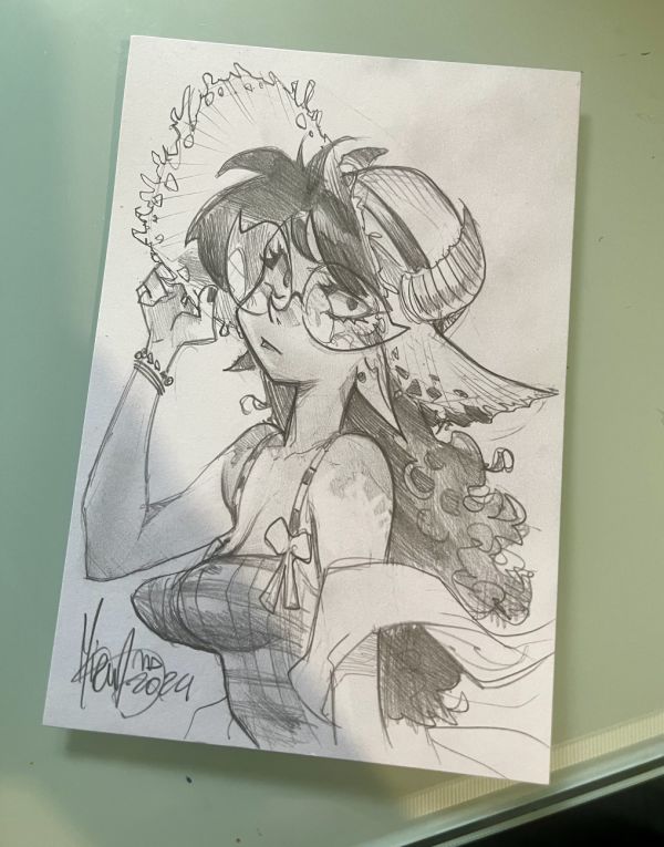 Image for Mirka Andolfo’s Sweet Paprika Pencil Sketch