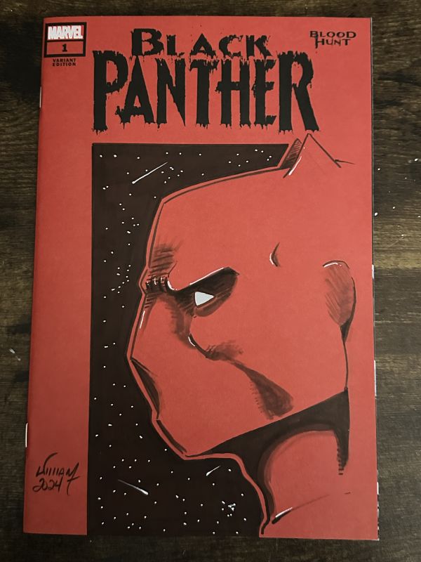 Image for Black Panther original sketch 