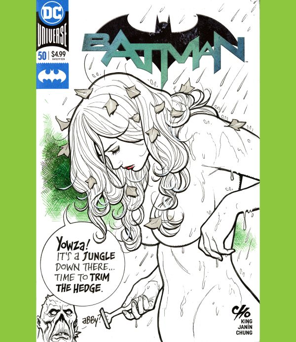 Image for Poison Ivy Hedge Trimmer Sketch Cover