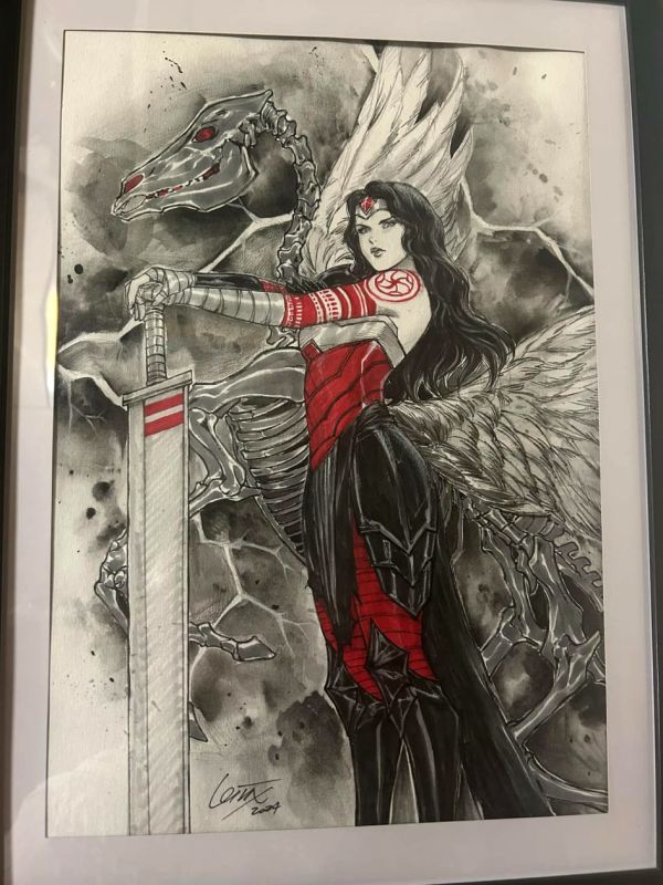 Image for ABSOLUTE WONDER WOMAN #1 Third Printing Cvr B Original art