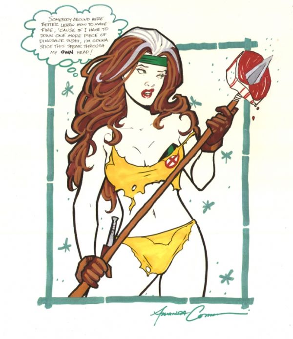 Image for Savage Land Rogue by Amanda Conner