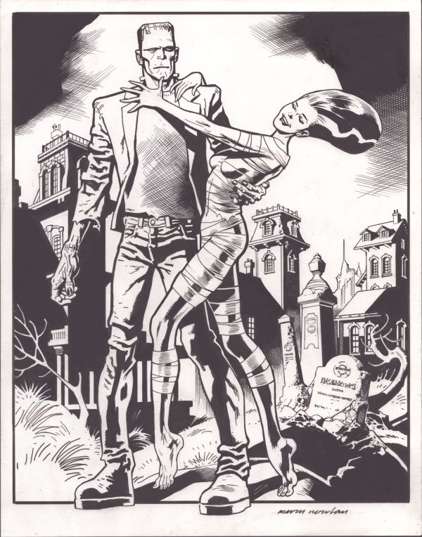 Image for Kevin Nowlan Convention Commission Priority at Lake Como Comic Art Festival 2025