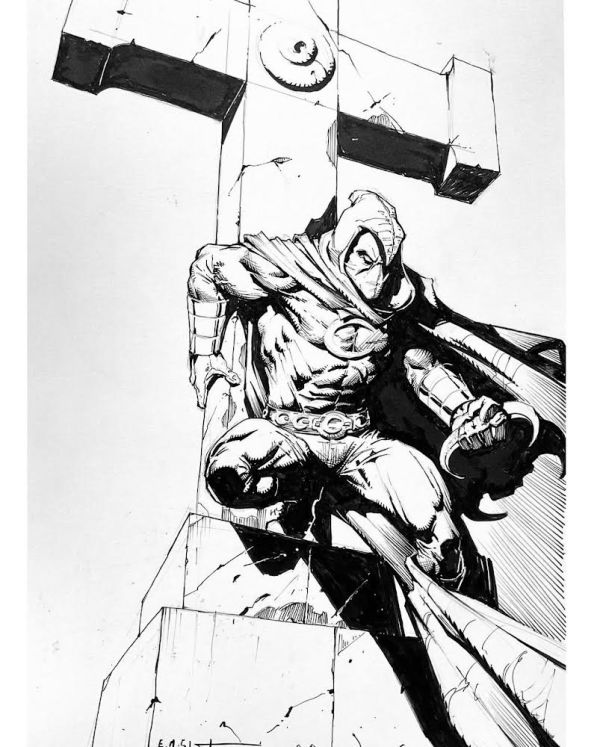 Image for First Spot On E. M. Gist's Commission List at Lake Como Comic Art Festival 2024