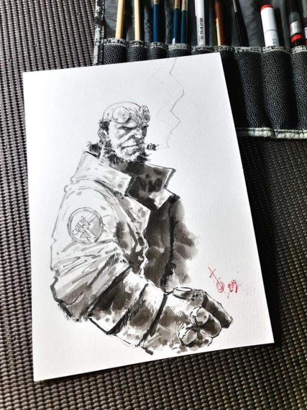 Image for First Spot On Alan Quah's Commission List at Lake Como Comic Art Festival 2024