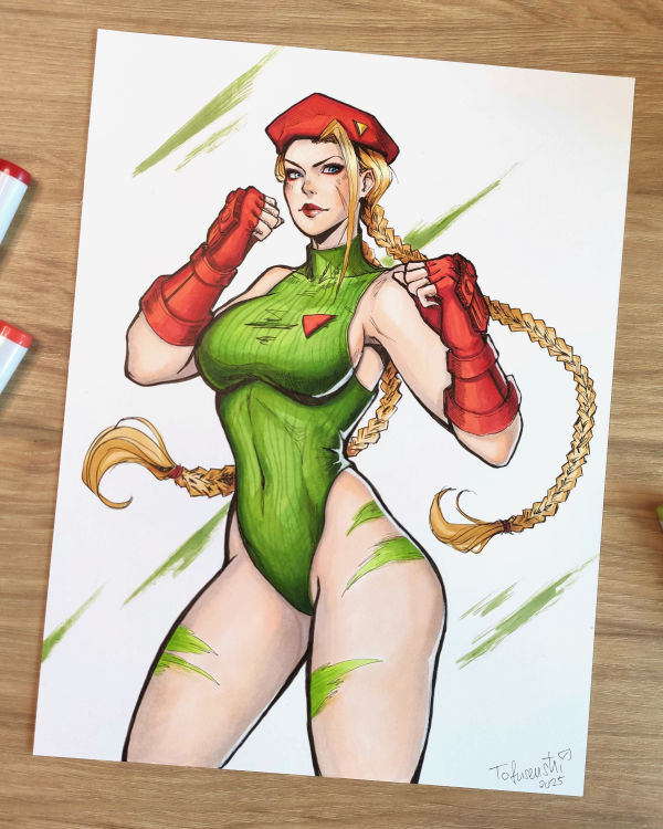 Image for Cammy 9x12 inch by Tofusenshi
