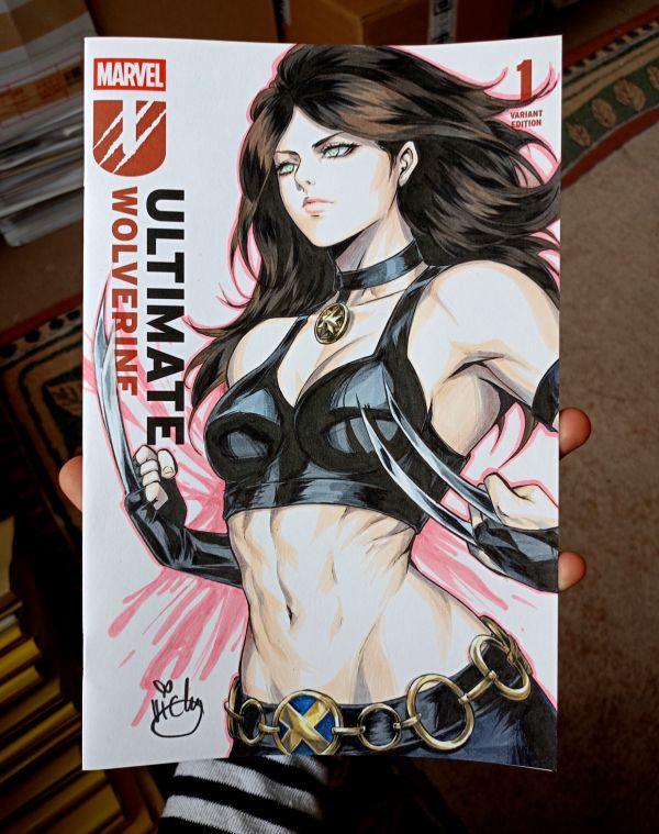 Image for X23 comic blank cover by Lictoria 