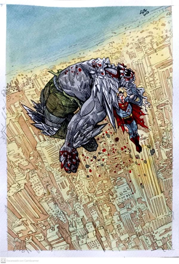 Image for Superman vs Doomsday by Manu Loza