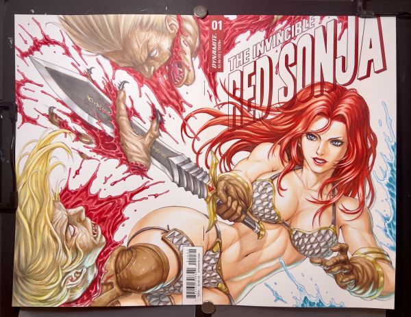 Image for Red Sonja_Spread cover