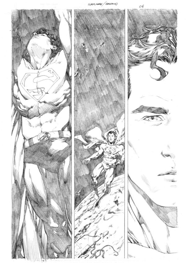 Image for Superman tryout page by Gardenio Lima (Shi artist)