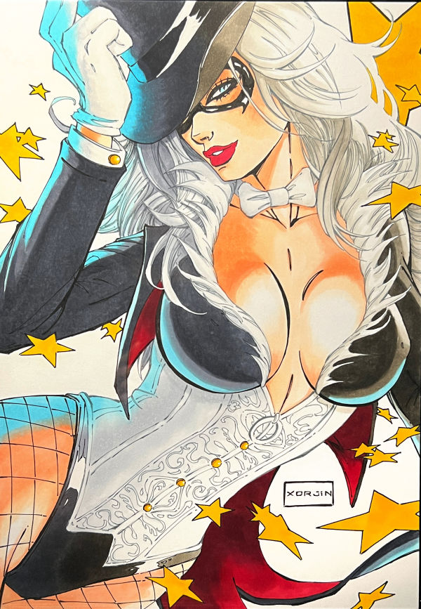 Image for Zatanna Black Cat by Xorjin