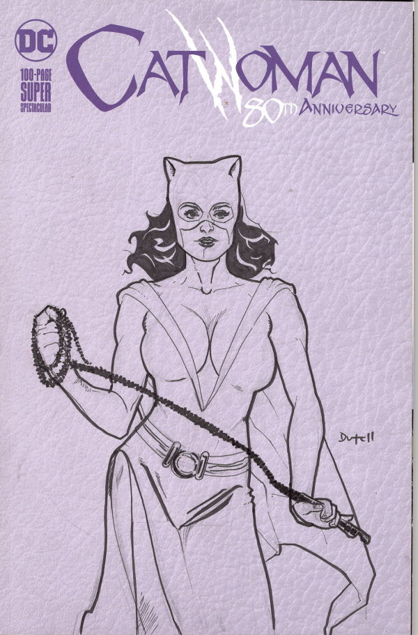 Image for Catwoman 80th Anniversary sketch cover 