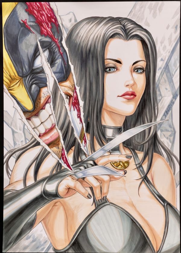 Image for X23 slash wolverine pinups 