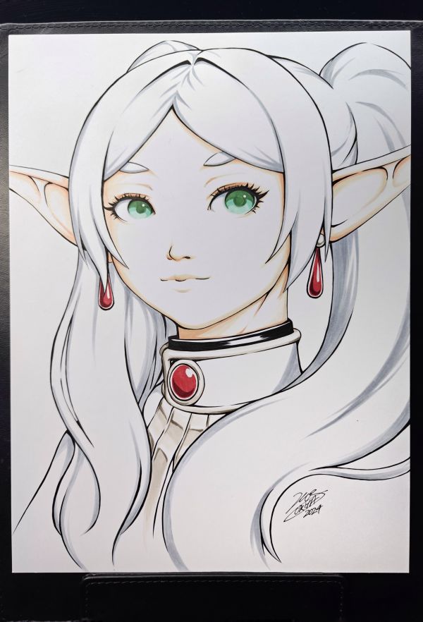 Image for Arttrober Day 1 - Frieren