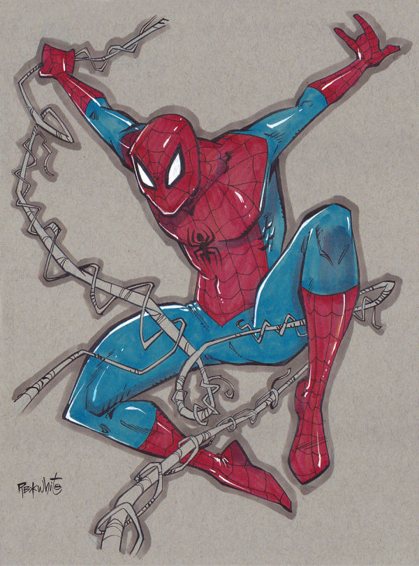 Image for Spiderman  9x12 inches 
