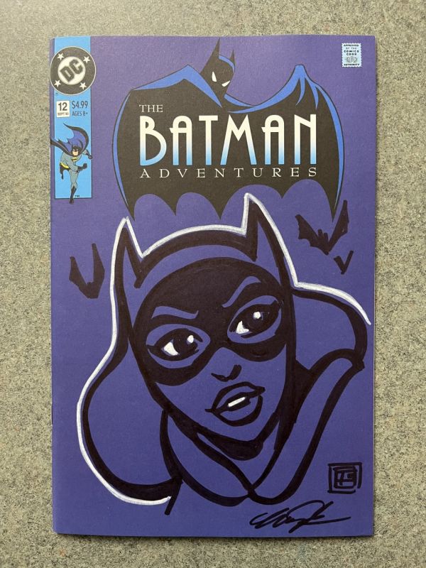 Image for Batgirl sketch cover by Tim Shinn
