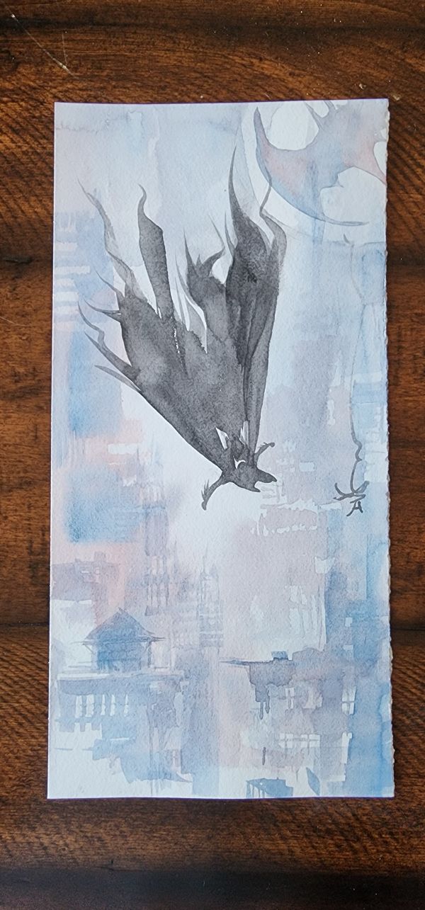Image for Batman in Gotham Illustration by Dustin Nguyen