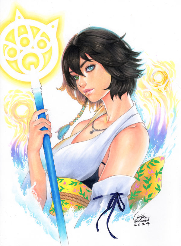 Image for Arttrober Eric Chen - Yuna from Final Fantasy X