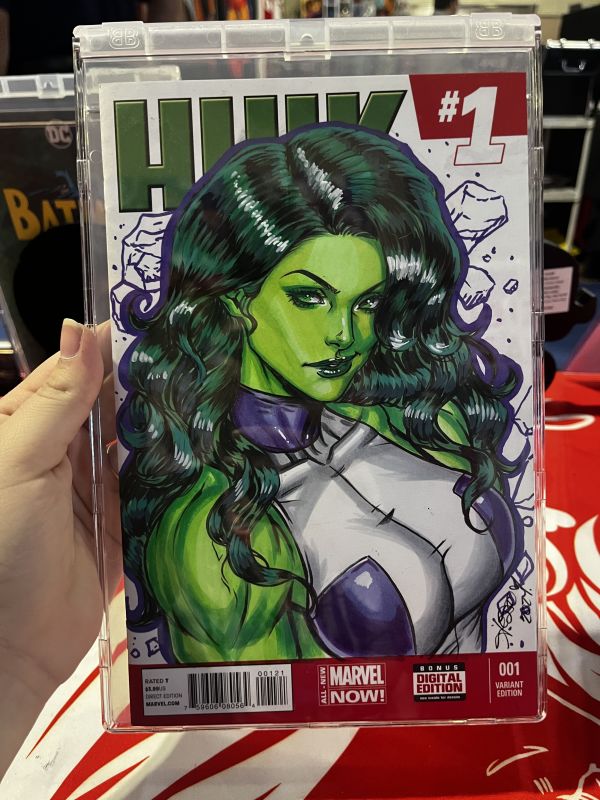 Image for She-Hulk Copic Sketch Cover
