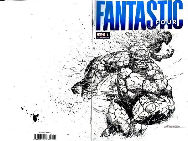 Image for Fantastic Four - the thing and Human torch by Manu Silva 