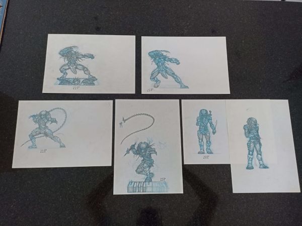 Image for Predator sketch sequence by Juan Bobillo