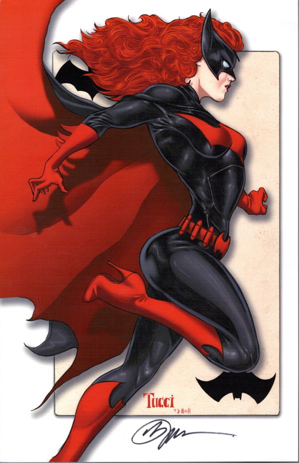 Image for BATWOMAN PRINT SIGNED BILLY TUCCI