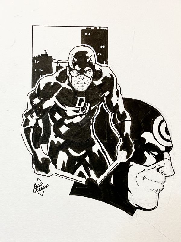 Image for Daredevil and Bullseye by Andy Duggan