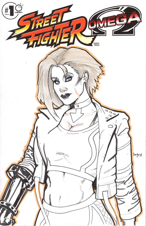 Image for Street Fighter Omega - Cammy sketch cover